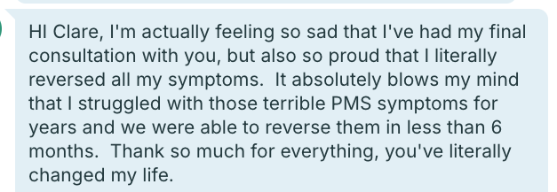 Client testimonial